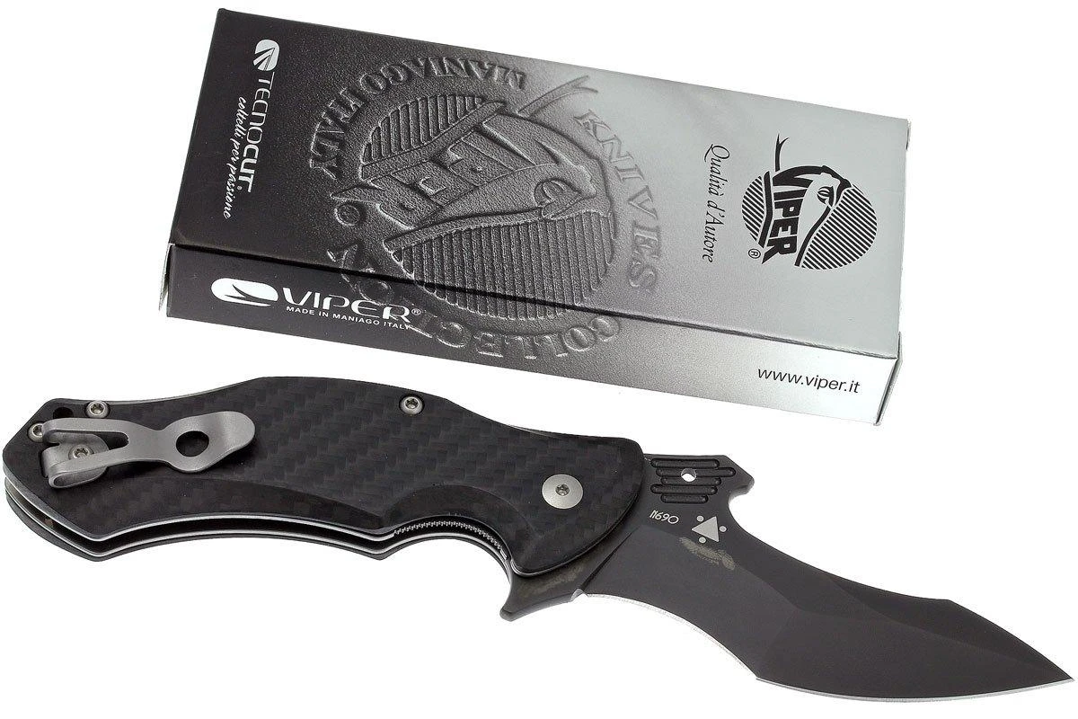 Viper Magà V5914FC N690 PVD-coating Plain Edge, Carbon 11 Viper Magà V5914FC N690 PVD-coating Plain Edge, Carbon - Imagen 9
