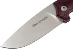 Viper Dan 1 5928CBR Burgundy Micarta N690, Drop-point -Viper Ventas VPV5928CBR 03 viper dan 1 vpv5928cbr 03