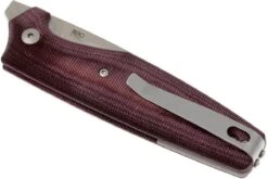 Viper Dan 1 5928CBR Burgundy Micarta N690, Drop-point -Viper Ventas VPV5928CBR 04 viper dan 1 vpv5928cbr 04
