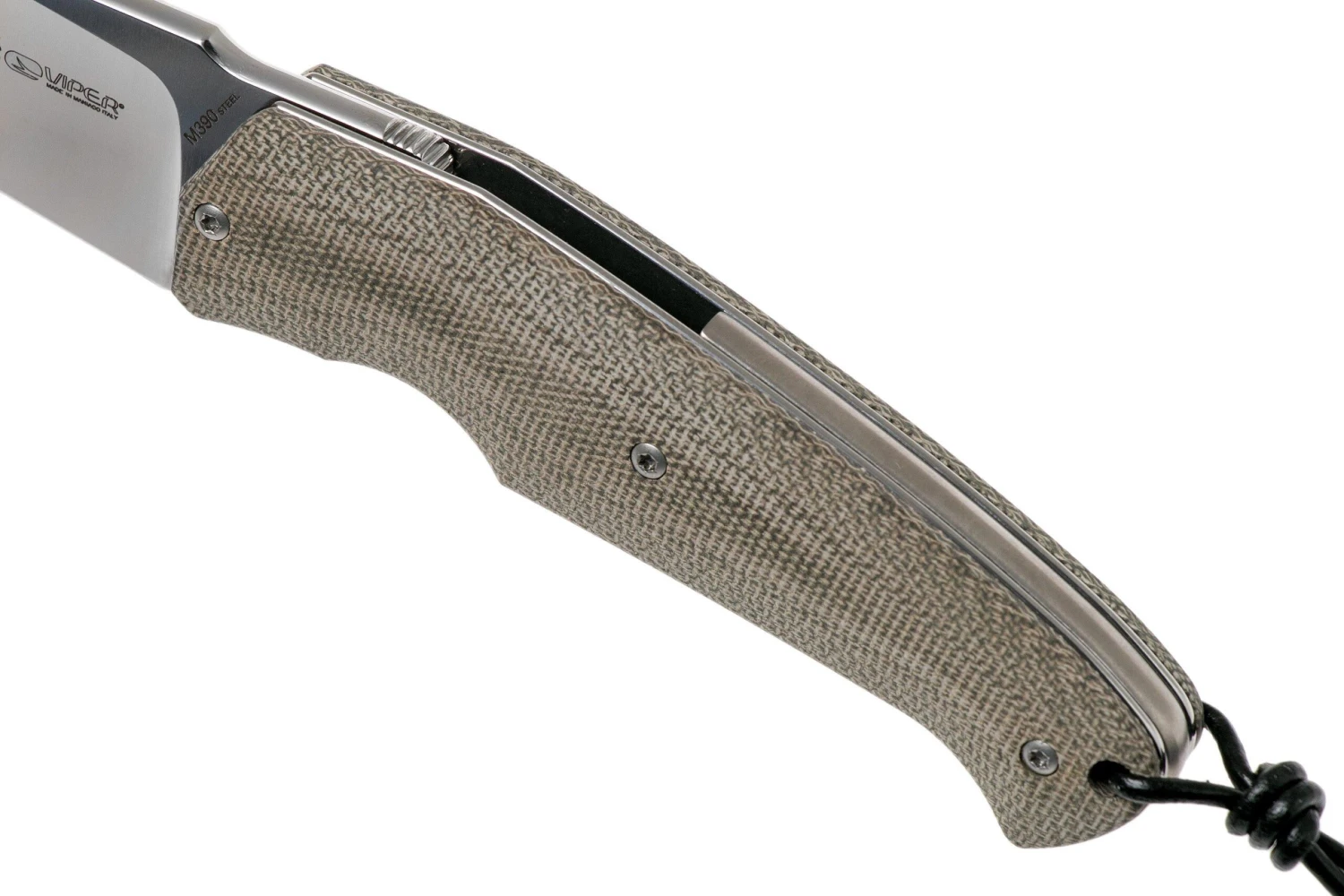 Viper Novis Green Canvas Micarta 5972CV Navaja, Silvestrelli Design 9 Viper Novis Green Canvas Micarta 5972CV Navaja, Silvestrelli Design - Imagen 7