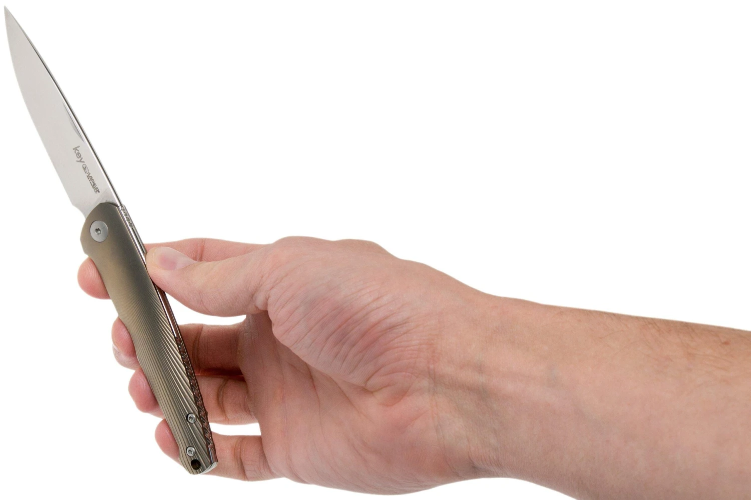 Viper Key V5976D3BR Milled Navaja De Titanio Bronce, Jesper Voxnaes Design 10 Viper Key V5976D3BR Milled Navaja De Titanio Bronce, Jesper Voxnaes Design - Imagen 8