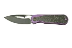 WE Knife Baloo WE21033-3 Purple Titanium/Grey Carbonfiber, Navaja