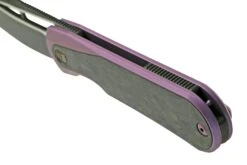 WE Knife Baloo WE21033-3 Purple Titanium/Grey Carbonfiber, Navaja -Viper Ventas WKWE21033 3 04 we