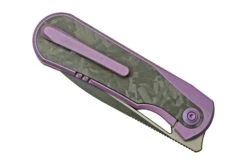 WE Knife Baloo WE21033-3 Purple Titanium/Grey Carbonfiber, Navaja -Viper Ventas WKWE21033 3 06 we